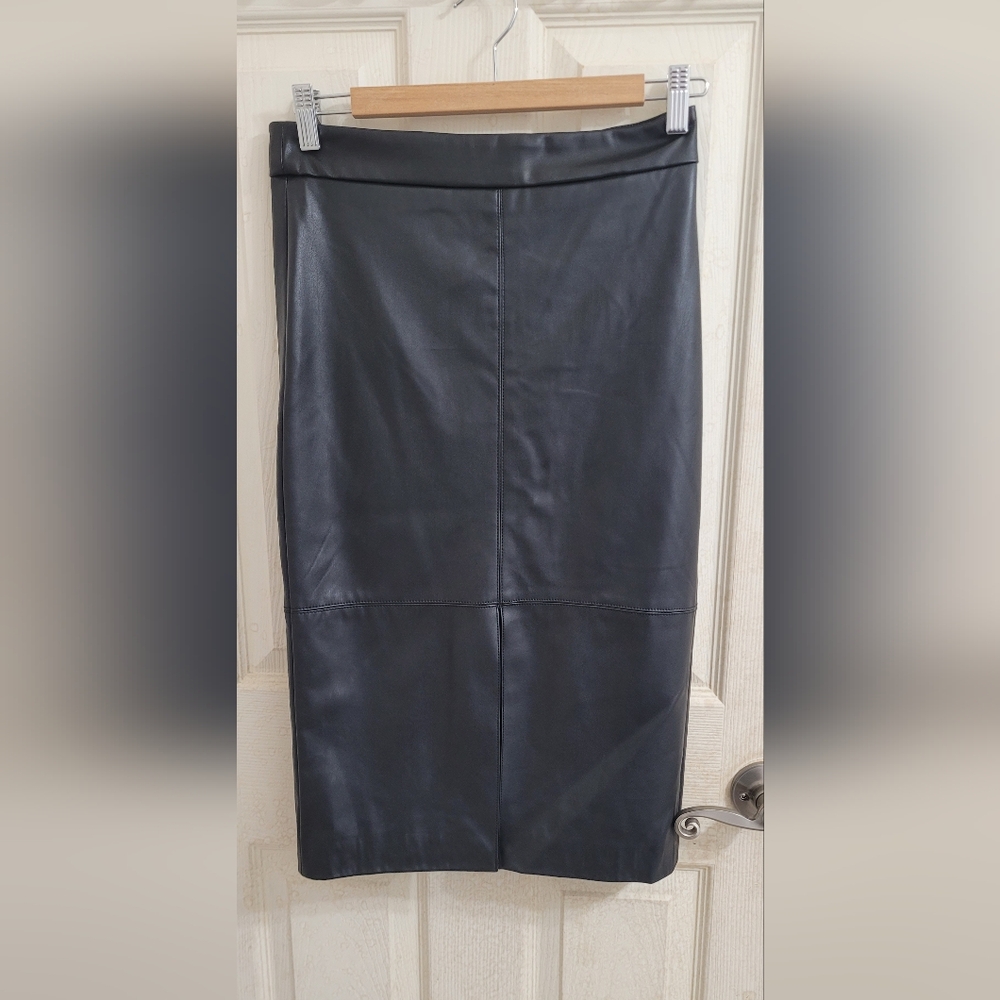 RW&CO faux leather skirt NWOT